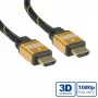 HDMI-kaabel ROLINE GOLD High Speed Ethernet M/M 7,5 m