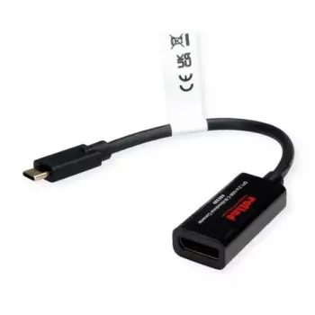 USB graafikaadapter ROLINE 11.04.5957-10 3840 x 2160 pikslit Must