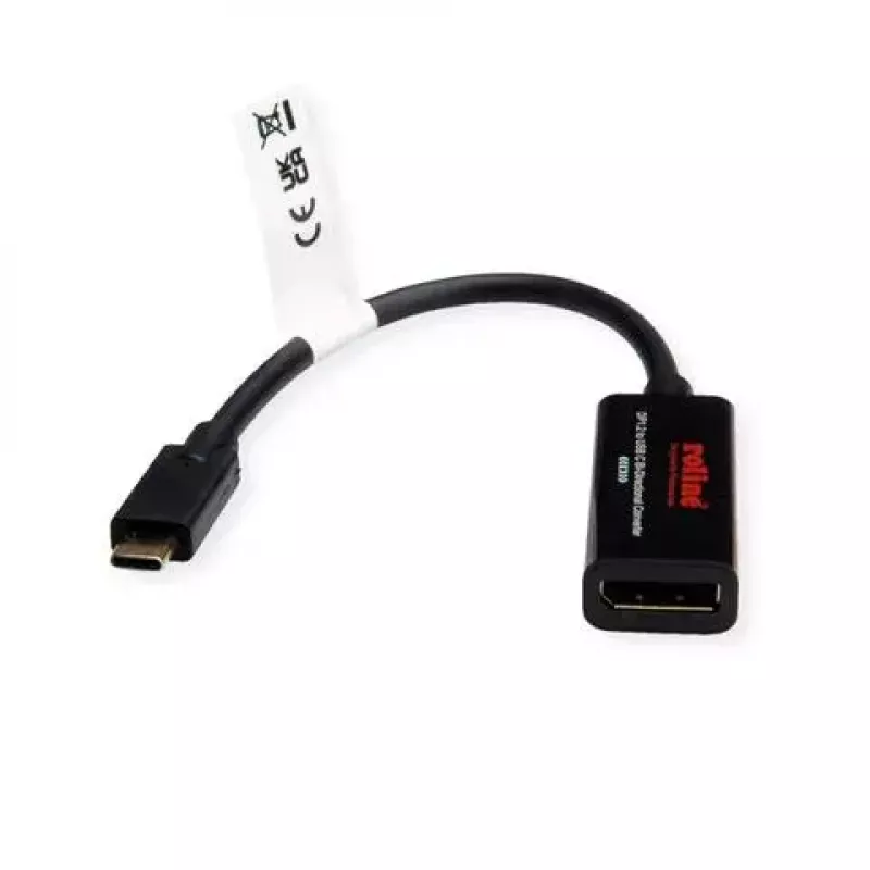 USB graafikaadapter ROLINE 11.04.5957-10 3840 x 2160 pikslit Must