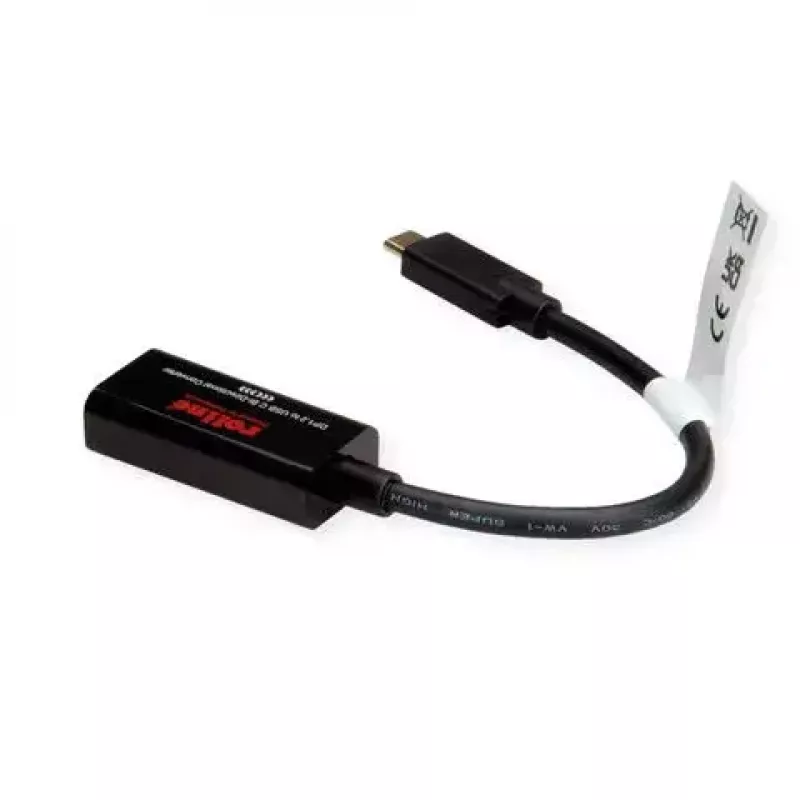 USB graafikaadapter ROLINE 11.04.5957-10 3840 x 2160 pikslit Must