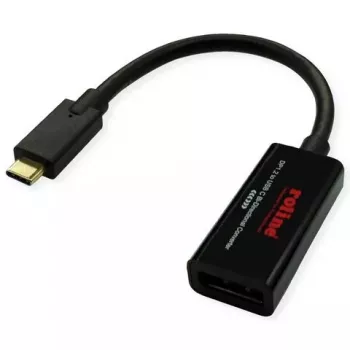 USB graafikaadapter ROLINE 11.04.5957-10 3840 x 2160 pikslit Must