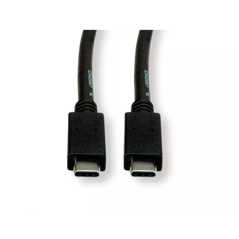 USB-kaabel ROLINE roheline 11.44.9056 USB 3.2 Gen 2 1m USB C Must
