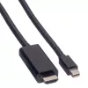 Mini DisplayPorti kaabel VALUE Mini DP-UHDTV M/M 2 m