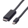 Mini DisplayPorti kaabel VALUE Mini DP-UHDTV M/M 2 m