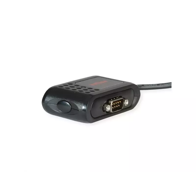 ROLINE 12.02.1017 kaabli soomuundur USB A RS-232 + DB25 Must 1,8 m