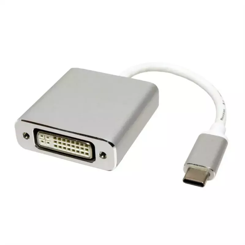 Videokaabli adapter ROLINE 12.03.3205 USB USB-C to DVI-D 0,1 m