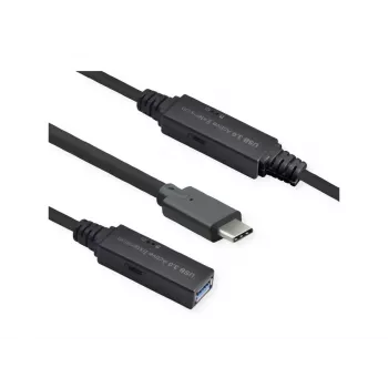 ROLINE USB-kaabel 12.04.1066 USB 3.2 Gen 1 10 m USB-C USB-A Must