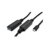 ROLINE USB-kaabel 12.04.1066 USB 3.2 Gen 1 10 m USB-C USB-A Must