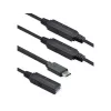 ROLINE USB kaabel 12.04.1068 USB 3.2 Gen 1 20 m USB C USB A Must