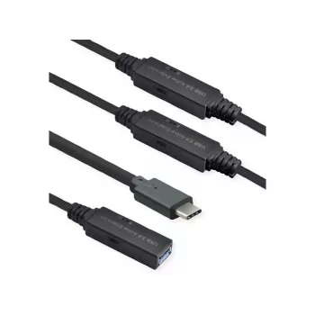ROLINE USB kaabel 12.04.1068 USB 3.2 Gen 1 20 m USB C USB A Must