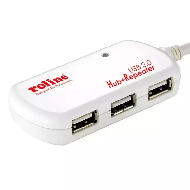 USB-jaotur ROLINE 4 porti repiiteriga 12 m