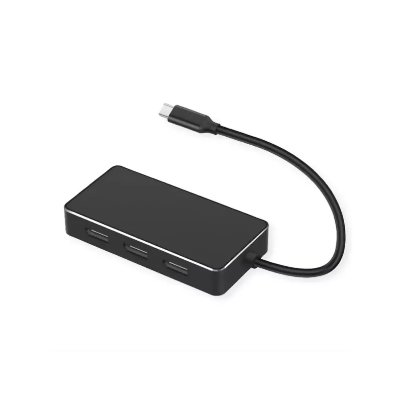 Videokaabli adapter VALUE 12.99.1032 0,19 m USB USB-C 3 x DisplayPort must