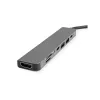 Sülearvuti dokk VALUE 12.99.1136 juhtmega USB 3.2 Gen 2 USB-C must hall