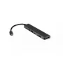 Sülearvuti dokk VALUE 12.99.1136 juhtmega USB 3.2 Gen 2 USB-C must hall