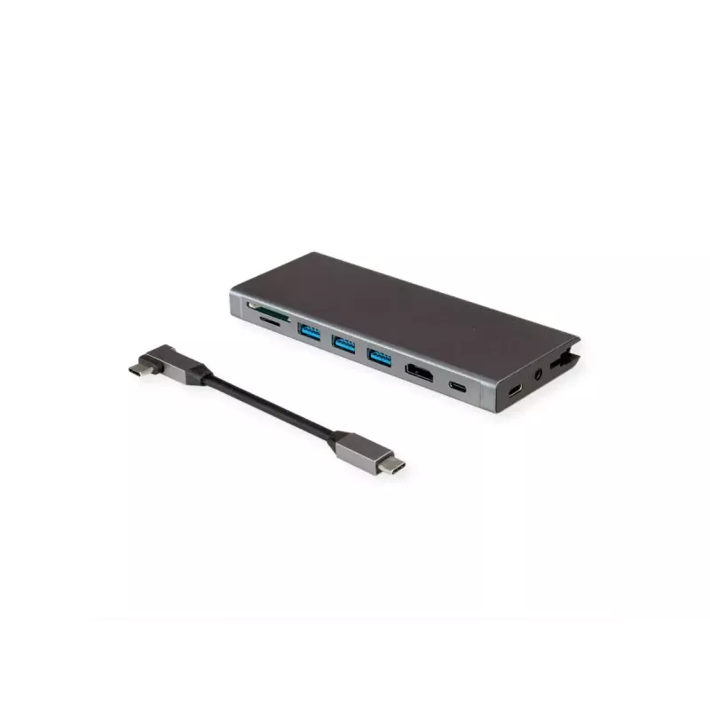 Sülearvuti dokkjaam VALUE 12.99.1138 USB 3.2 Gen 1 USB-C juhtmega