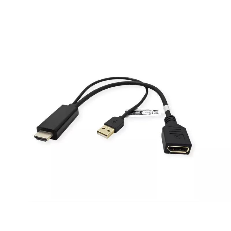Video kaabliadapter VALUE 12.99.3146 0,3 m HDMI A-tüüp DisplayPort must