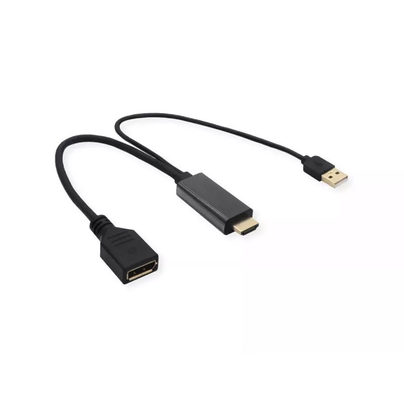 Video kaabliadapter VALUE 12.99.3146 0,3 m HDMI A-tüüp DisplayPort must