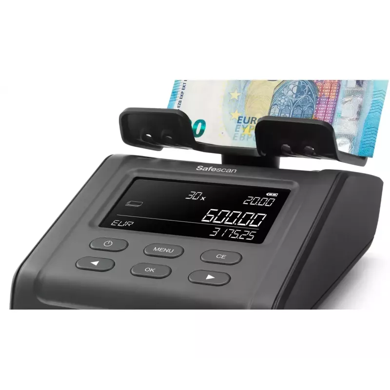 Mündilugemismasin Safescan 6175 Must LCD AC 110-240V