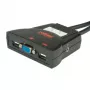 KVM-lüliti ROLINE Star 1 kasutaja 2 arvutit heli USB