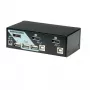 KVM-lüliti ROLINE 1 kasutaja 2 arvutile DisplayPort USB-jaoturiga