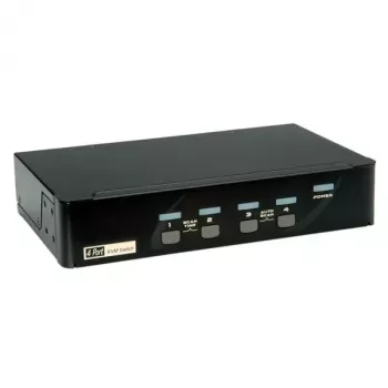 KVM Switch ROLINE 1 User 4 PCs DisplayPort USB-jaoturiga