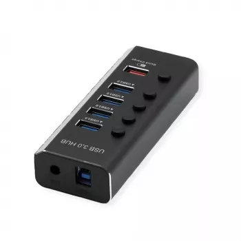 ROLINE USB Hub 3.2 Gen 1 14.02.5058 Must 5120 Mbit/s