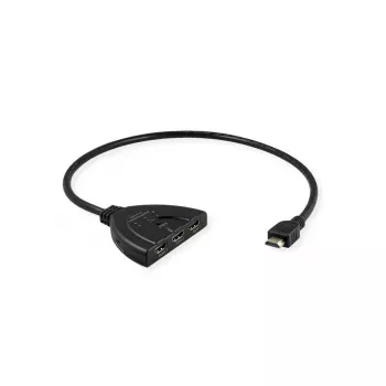 VALUE HDMI video switch 14.99.3567, HDMI, 4K (3840x2160) 60 Hz, 3-sisendiline, must