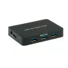 USB Hub VALUE USB 3.0 Lauaarvuti USB-jaotur 7 Porti koos Toiteplokiga