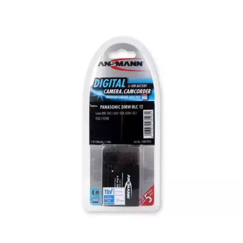 Kaamerapatarei Ansmann 1400-0056 liitiumioon 1000 mAh