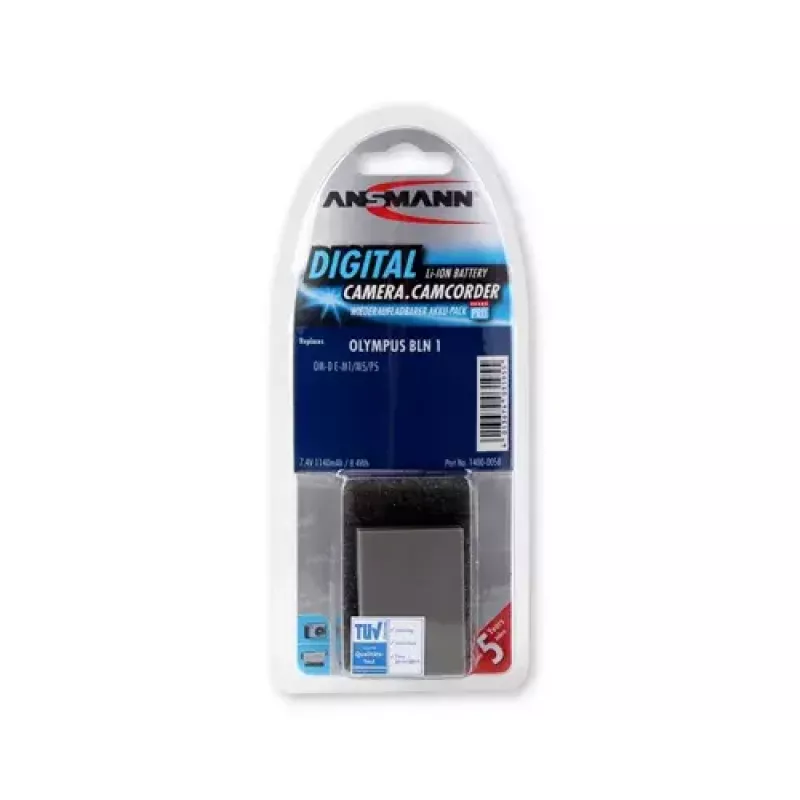 Kaamera aku Ansmann 1400-0058 liitiumioon 1140 mAh