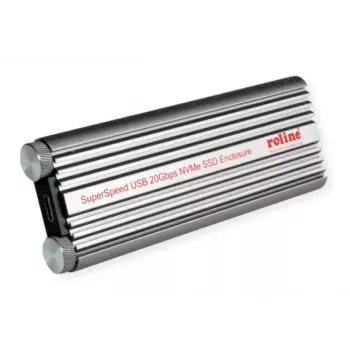 SSD korpus ROLINE 16.01.4147 M.2 Alumiinium Must 20 Gbit/s