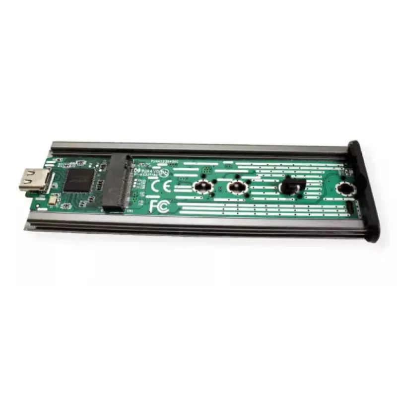SSD korpus ROLINE 16.01.4147 M.2 Alumiinium Must 20 Gbit/s