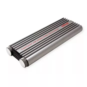 SSD korpus ROLINE 16.01.4147 M.2 Alumiinium Must 20 Gbit/s