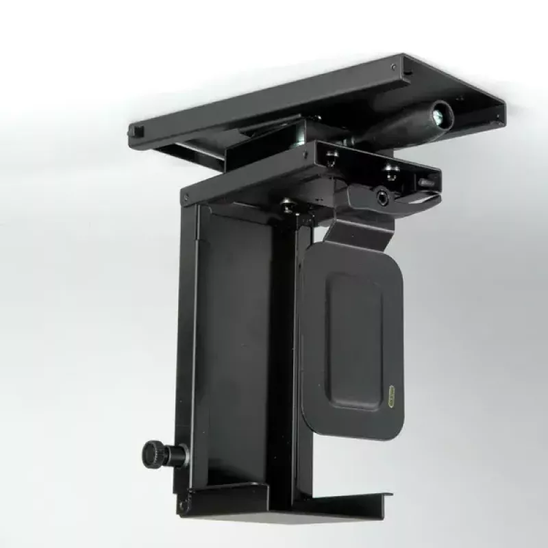 Lauakinnitusega protsessori hoidik ROLINE Mini PC Holder, laiendatav, pöördefunktsiooniga, must
