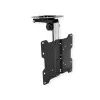 TV kinnitus/alus VALUE 17.99.1186 17 tolli–37 tolli (43,2–94 cm) ekraanidele, VESA 75×75–200×200, kallutus 0–90°, pööre ±45°, 20 kg, must