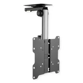 TV kinnitus/alus VALUE 17.99.1186 17 tolli–37 tolli (43,2–94 cm) ekraanidele, VESA 75×75–200×200, kallutus 0–90°, pööre ±45°, 20 kg, must
