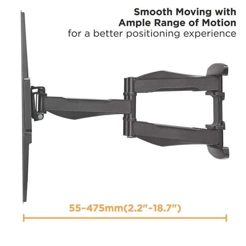 TV-kinnitus VALUE 17.99.1211 2,03 m 45 kg Must