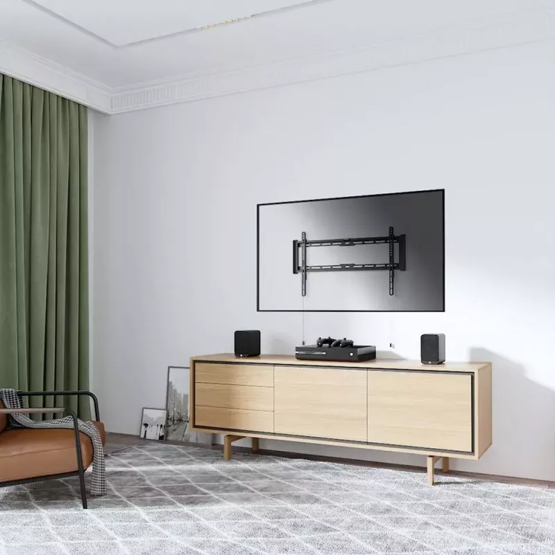 TV kinnitus VALUE 17.99.1222 Must 2,03 m 75 kg