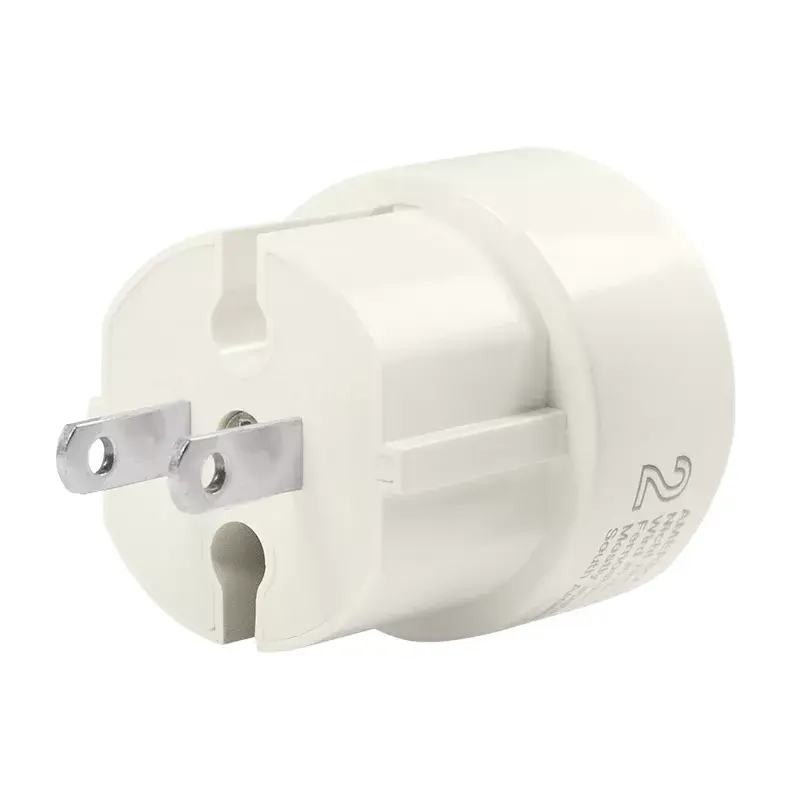 Toitepistikupesa adapter LogiLink PA0186 Valge