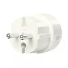 Toitepistikupesa adapter LogiLink PA0186 Valge