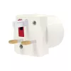 Toitepistikupesa adapter LogiLink PA0186 Valge