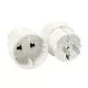 Toitepistikupesa adapter LogiLink PA0186 Valge