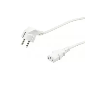 Toitekaabel VALUE 19.99.1016 Valge 0.6 m CEE7/7 IEC 320