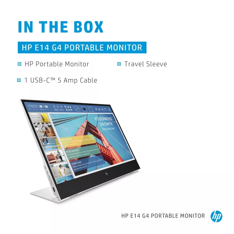 Monitor HP E-Series E14 G4 14 tolli Full HD LCD 1920x1080