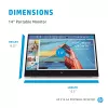 Monitor HP E-Series E14 G4 14 tolli Full HD LCD 1920x1080