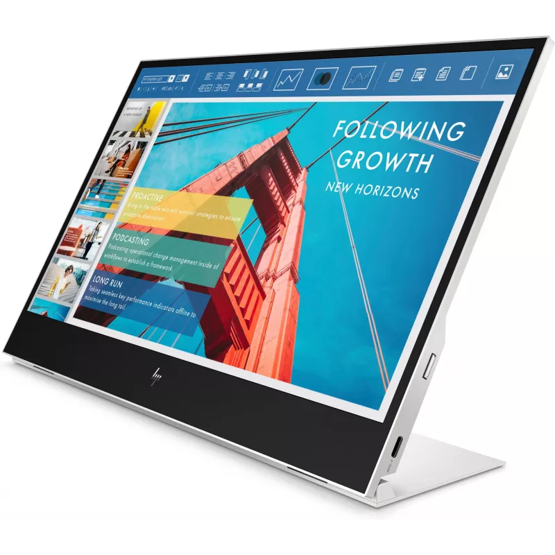 HP E-Series E14 G4 arvutimonitor 35,6 cm (14 tolli) 1920 x 1080 Full HD LED Valge