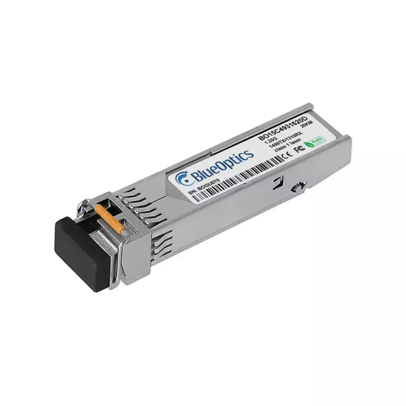 SFP-transiiveri moodul BlueOptics 1G-SFP-BXD-BO 1250 Mbit/s Silver