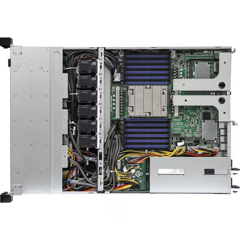 Arvutikorpus ASRock 1U12E-GENOA/2L2T Rack (1U) Hall