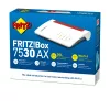 Karp FRITZ! 7530 AX traadita ruuter Gigabit Ethernet Kaheriba (2,4 GHz / 5 GHz) Valge