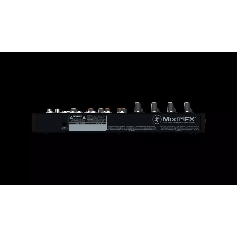 Mackie Mix12FX 12 kanalit 20–30000 Hz Must